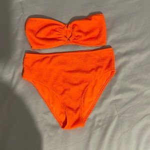 high waisted bathing suit
